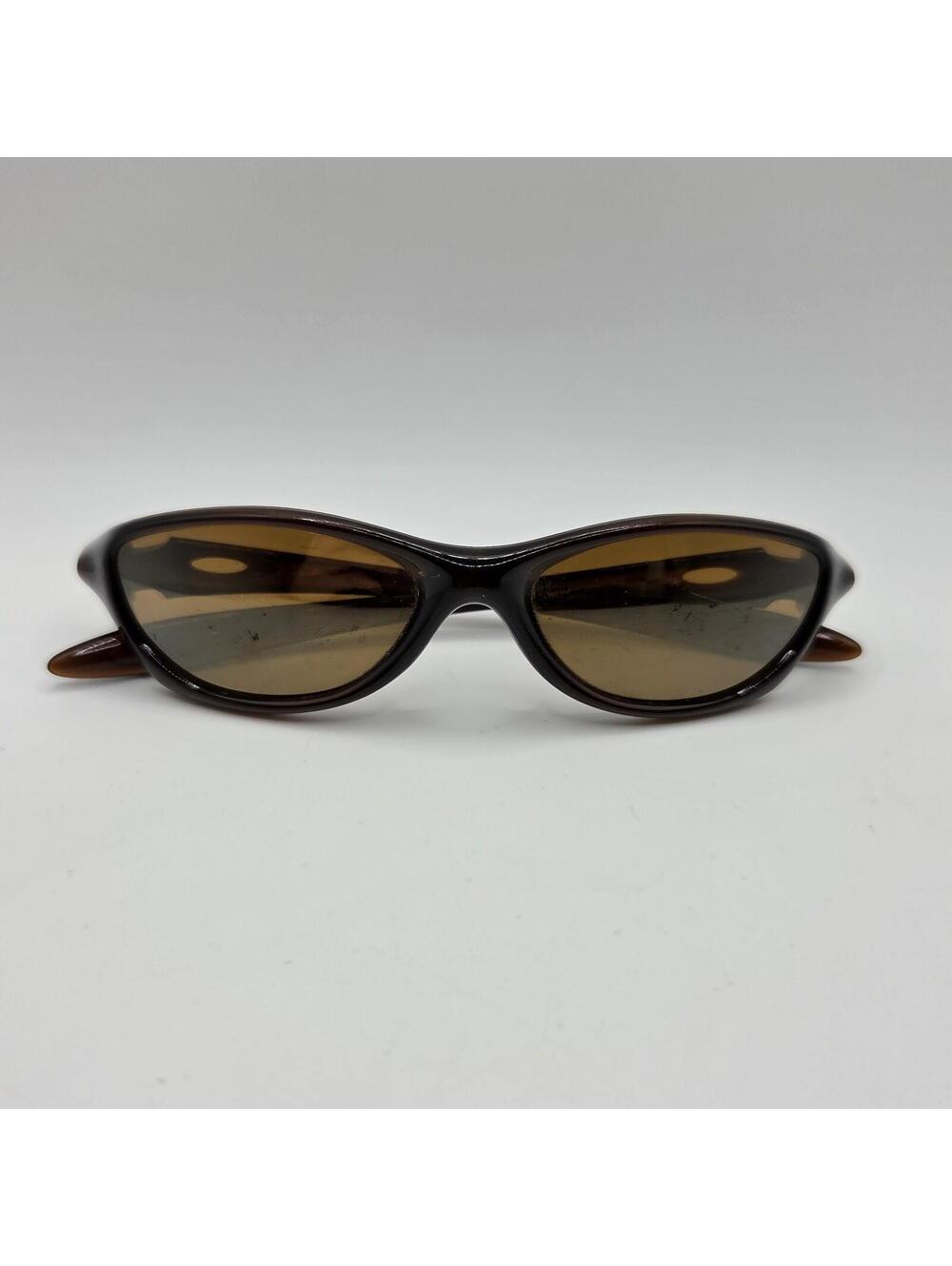 Vintage Oakley Fate Root Beer Brown Sunglasses Made In USA